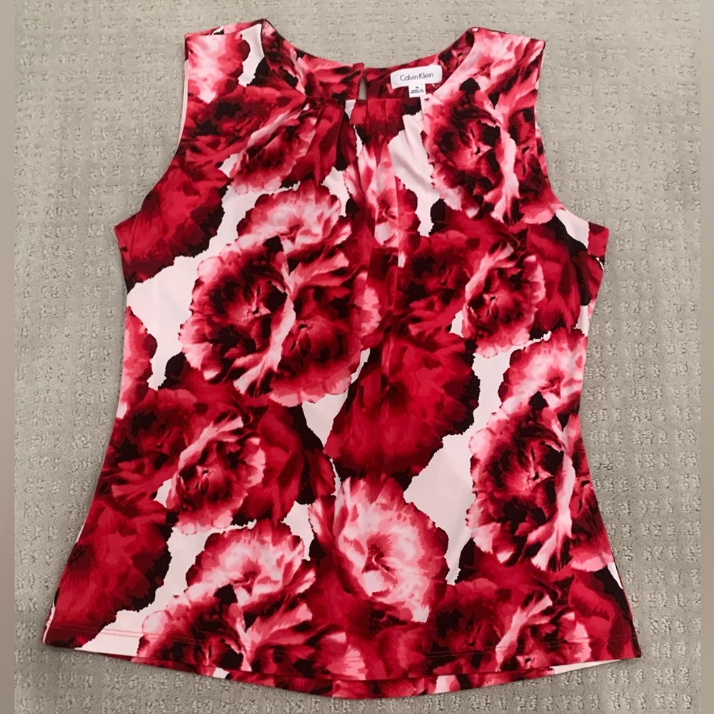 Calvin Klein Floral Tank-Top